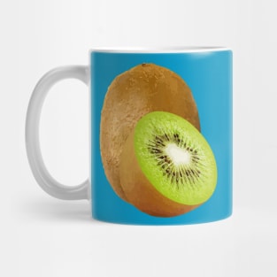 Abstract Minimalist Art of Kiwifruit or Kiwi Mug